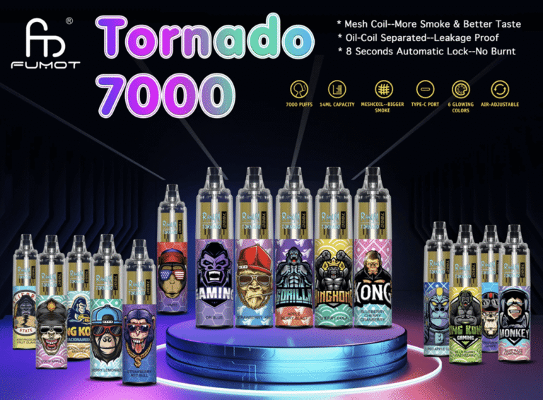 RandM Tornado 7000: Dein Tor zur ultimativen Dampf-Erfahrung 3 RandM Tornado 7000: Dein Tor zur ultimativen Dampf-Erfahrung