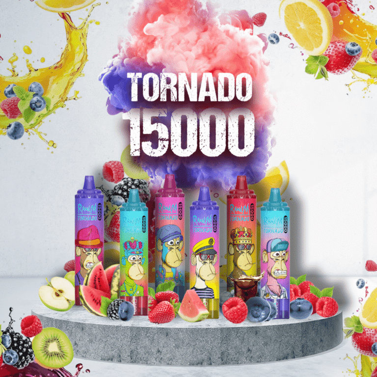 RandM Tornado 15000 Züge bei uns erhältlich 1 RandM Tornado 15000 Züge bei uns erhältlich