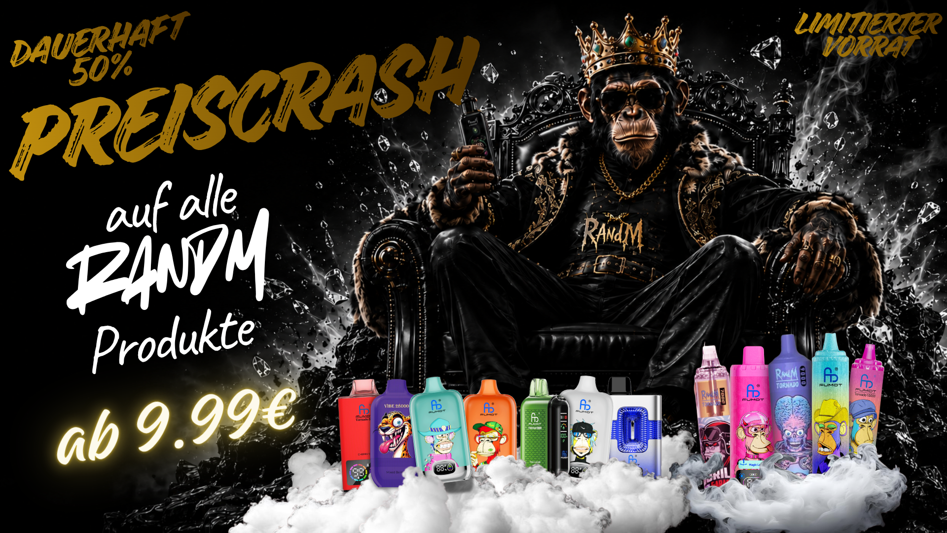 Startseite 1 Preiscrash auf alle RandM Produkte ab 9.99€