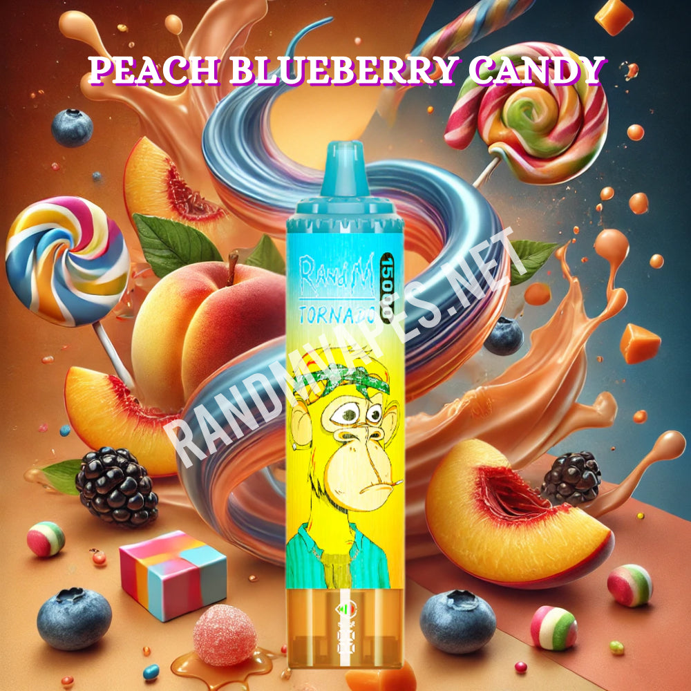 Peach Blueberry Candy 1 Peach Blueberry Candy