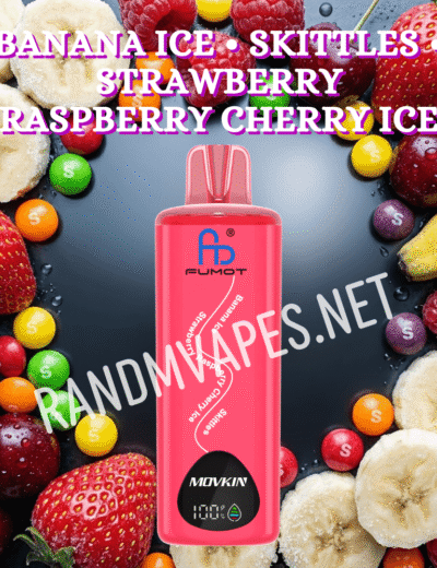 Banana Ice - Skittles - Strawberry Raspberry Cherry Ice