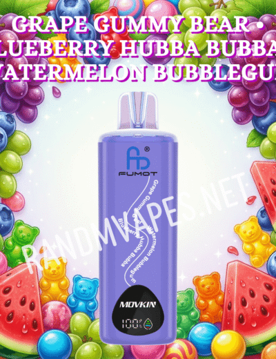 Grape Gummy Bear - Blueberry Hubba Bubba - Watermelon Bubblegum