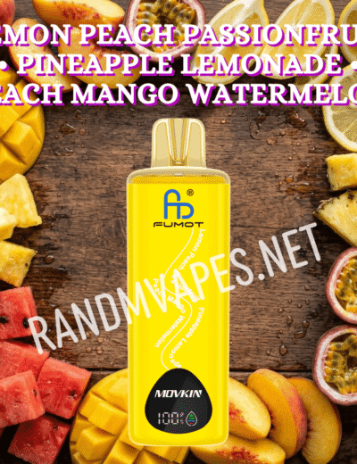 Lemon Peach Passionfruit - Pineapple Lemonade - Peach Mango Watermelon