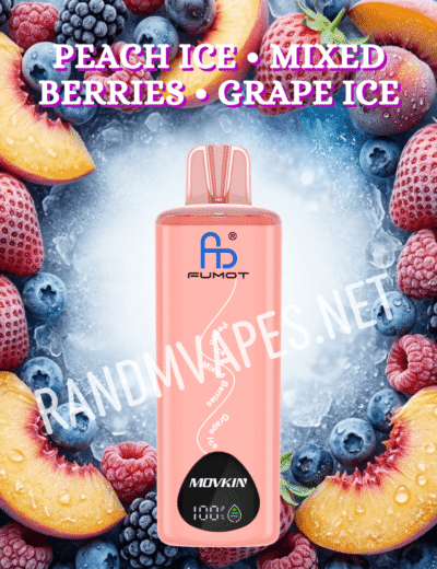 Peach Ice - Mixed Berries - Grape Ice
