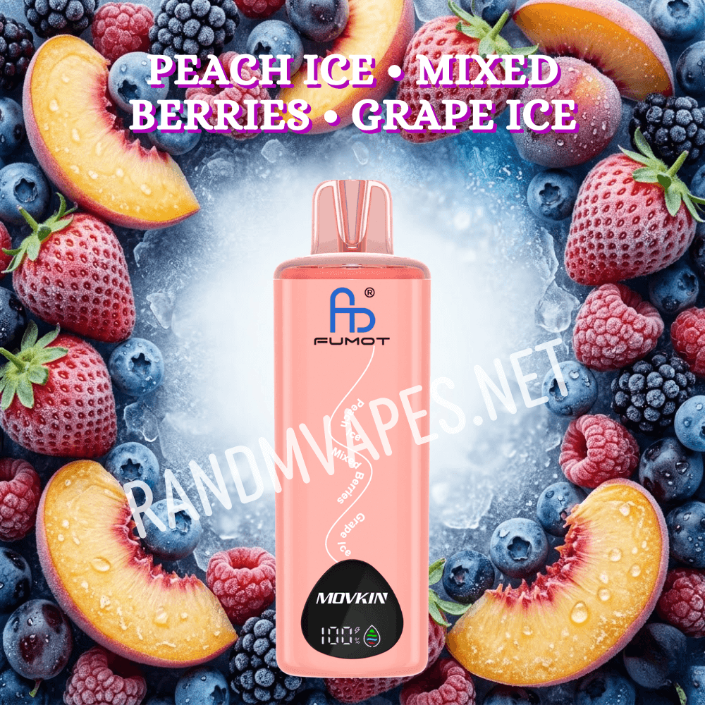 Peach Ice - Mixed Berries - Grape Ice 1 Peach Ice - Mixed Berries - Grape Ice