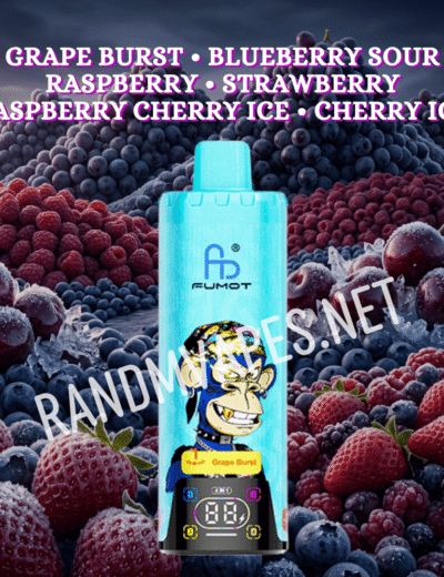 Grape Burst - Blueberry Sour Raspberry - Strawberry Raspberry Cherry Ice - Cherry Ice