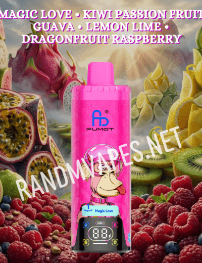 Magic Love - Kiwi Passion Fruit Guava - Lemon Lime - Dragonfruit Raspberry
