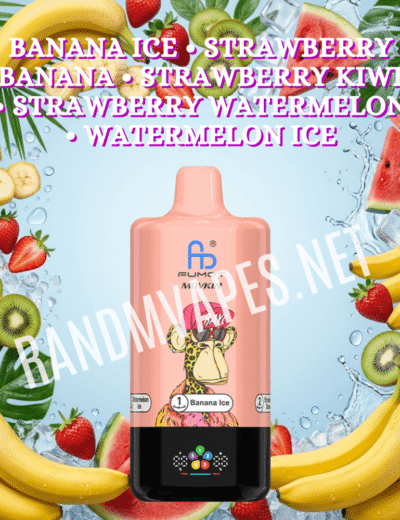 Banana Ice - Strawberry Banana - Strawberry Kiwi - Strawberry Watermelon - Watermelon Ice